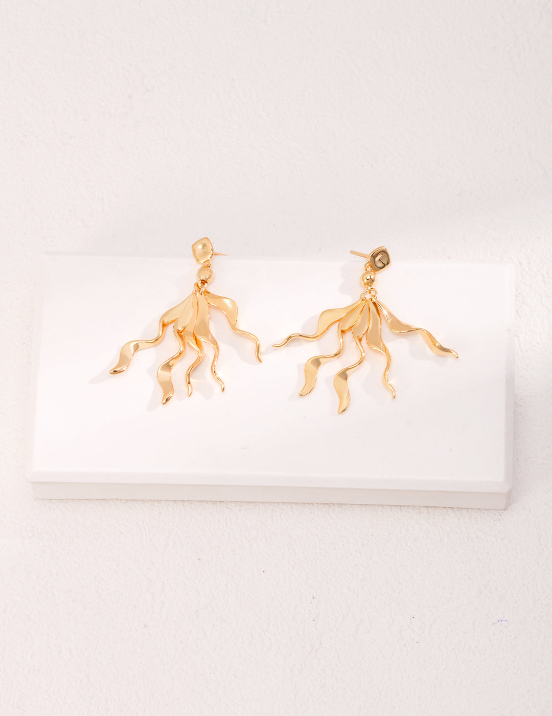 Firework Golden Earrings