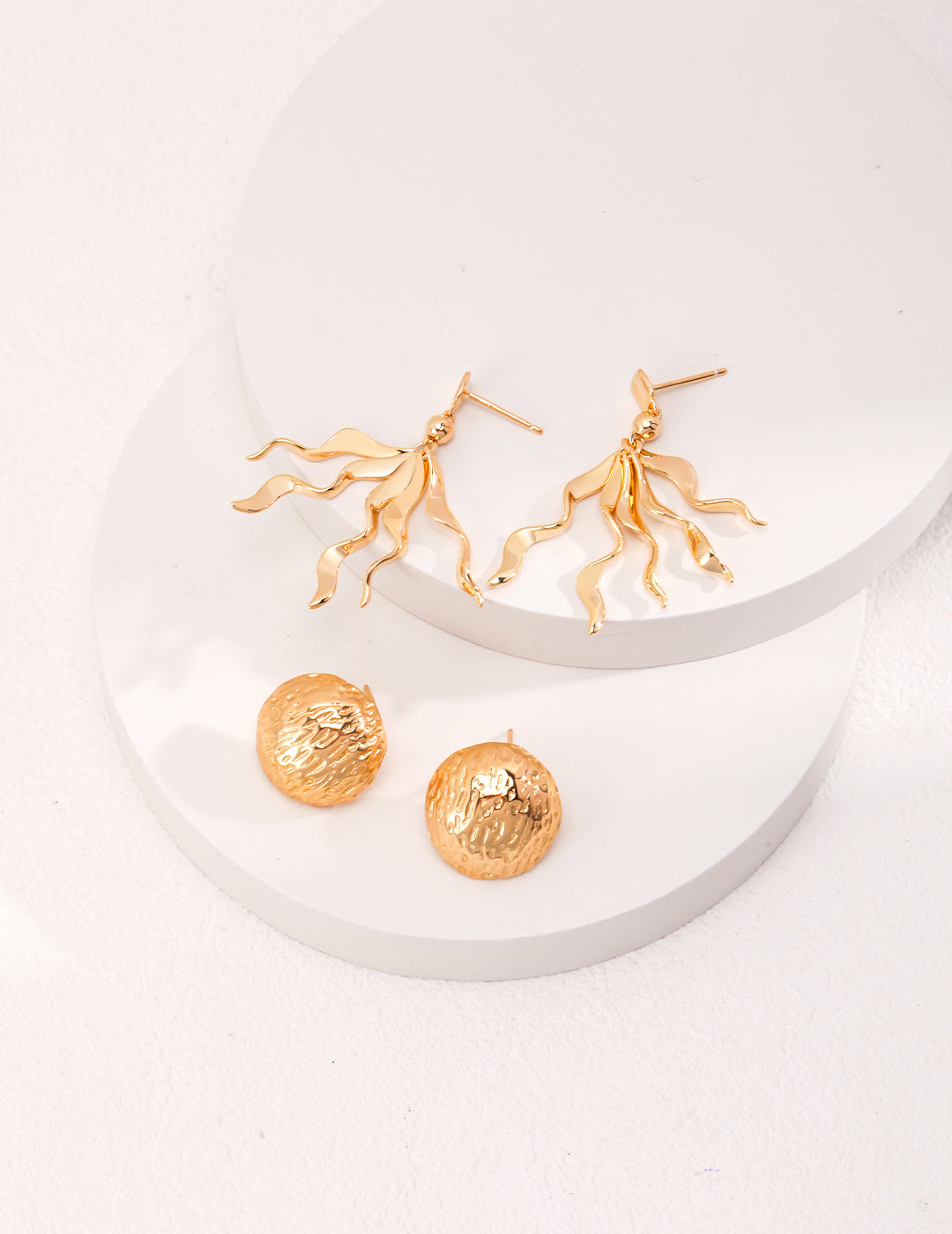 Firework Golden Earrings