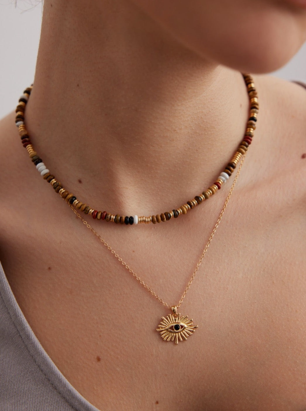 The Eye of the Sun Necklace