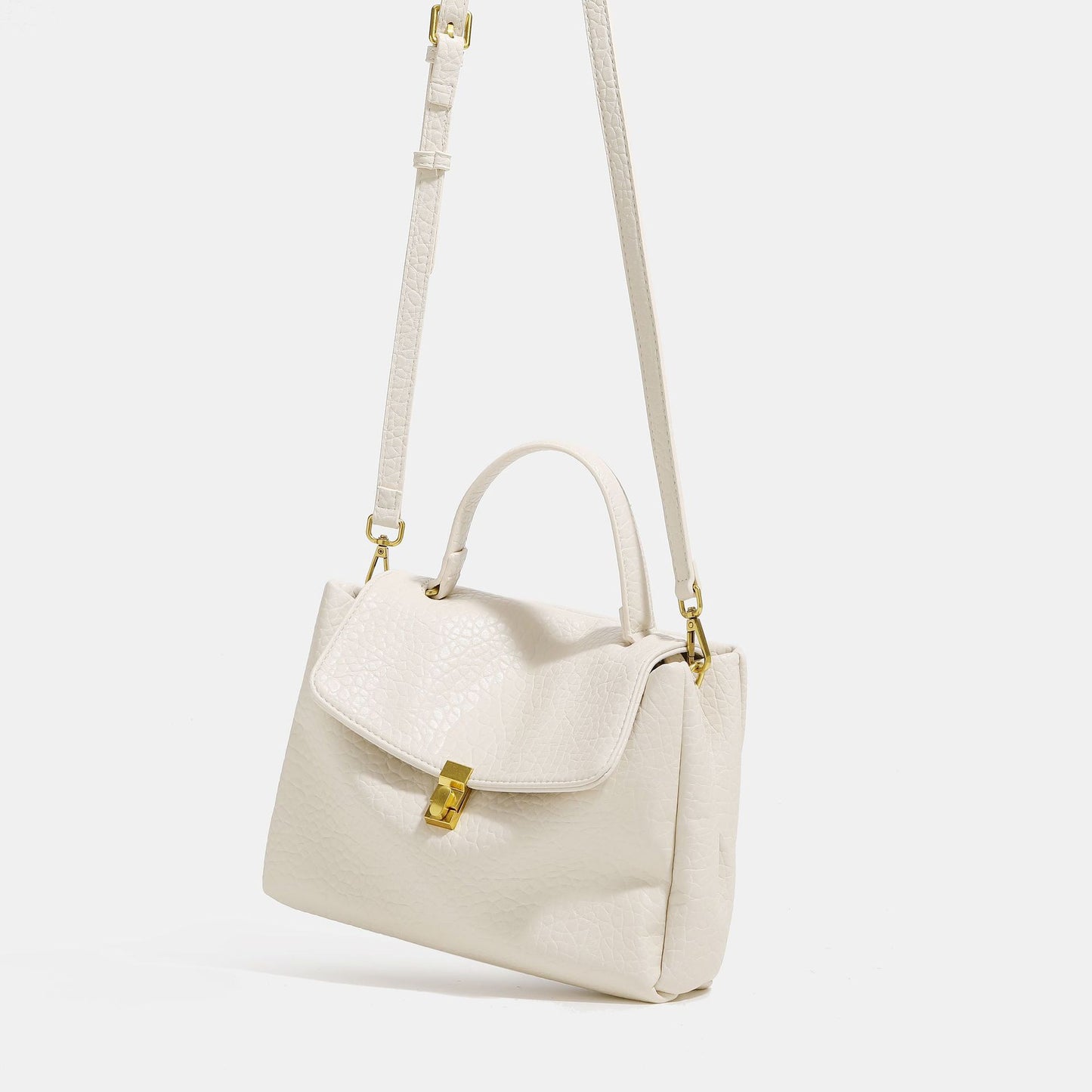 Soft Leather Textured Tote