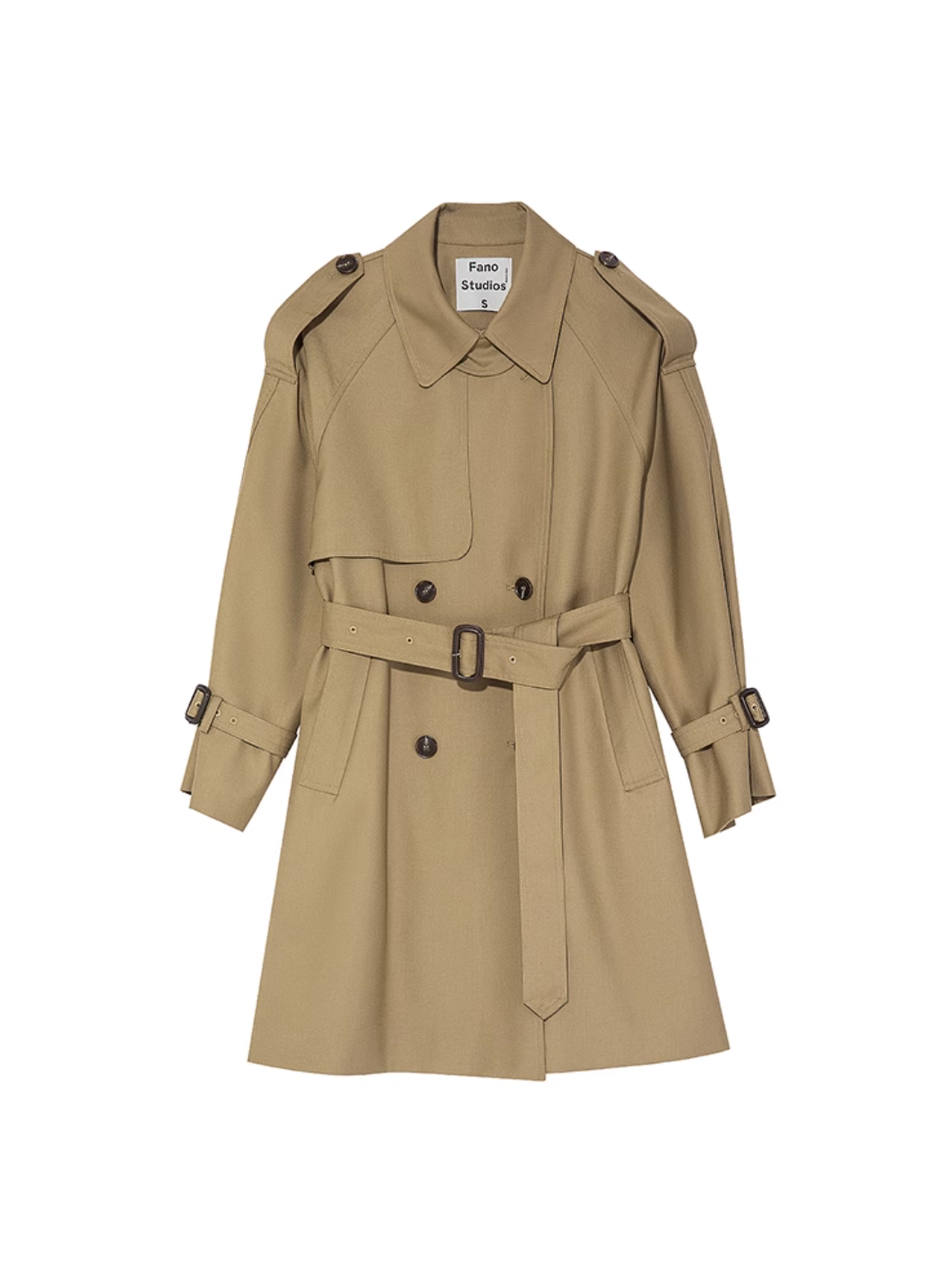 Autumn Mid-Length Trench Coat