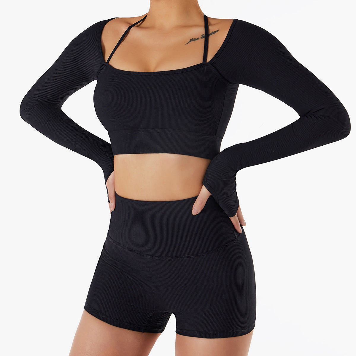 Padded yoga top on sale